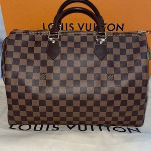 Louis Vuitton Speedy 35 Damier Ebene
